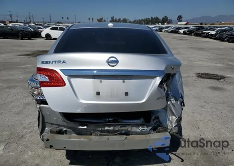 2014 Nissan Sentra S из США, поврежденный, VIN 3N1AB7APXEY340694
